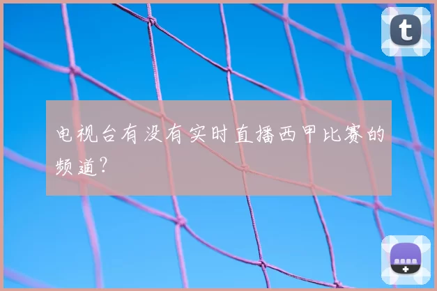 电视台有没有实时直播西甲比赛的频道？